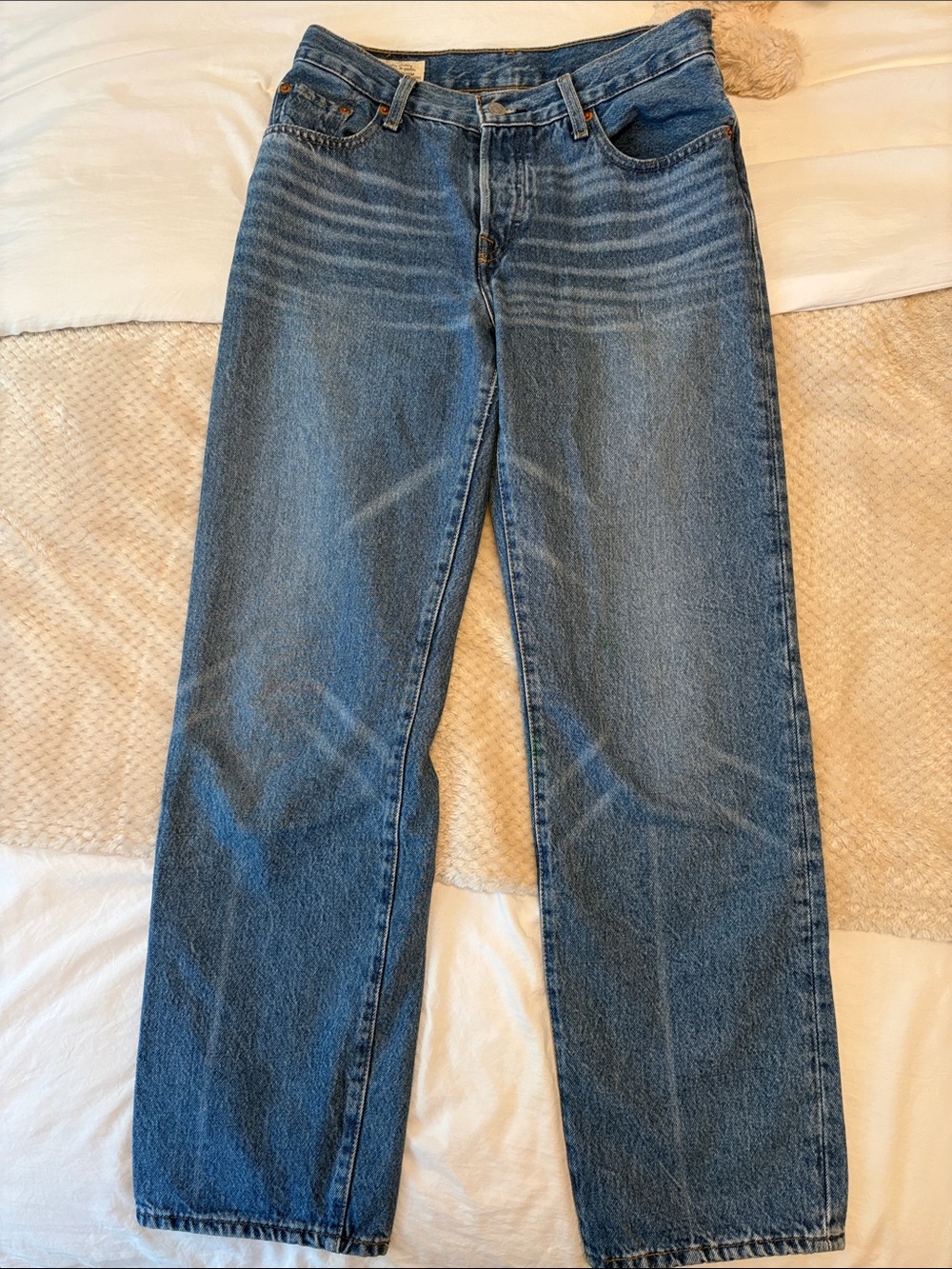 Classic Women’s Straight-Leg Blue Jeans